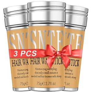 Hair Wax Stick, 3PCS-Wax Stick For Hair Wigs Slick Stick For Hair FlyAway & Edge Frizz